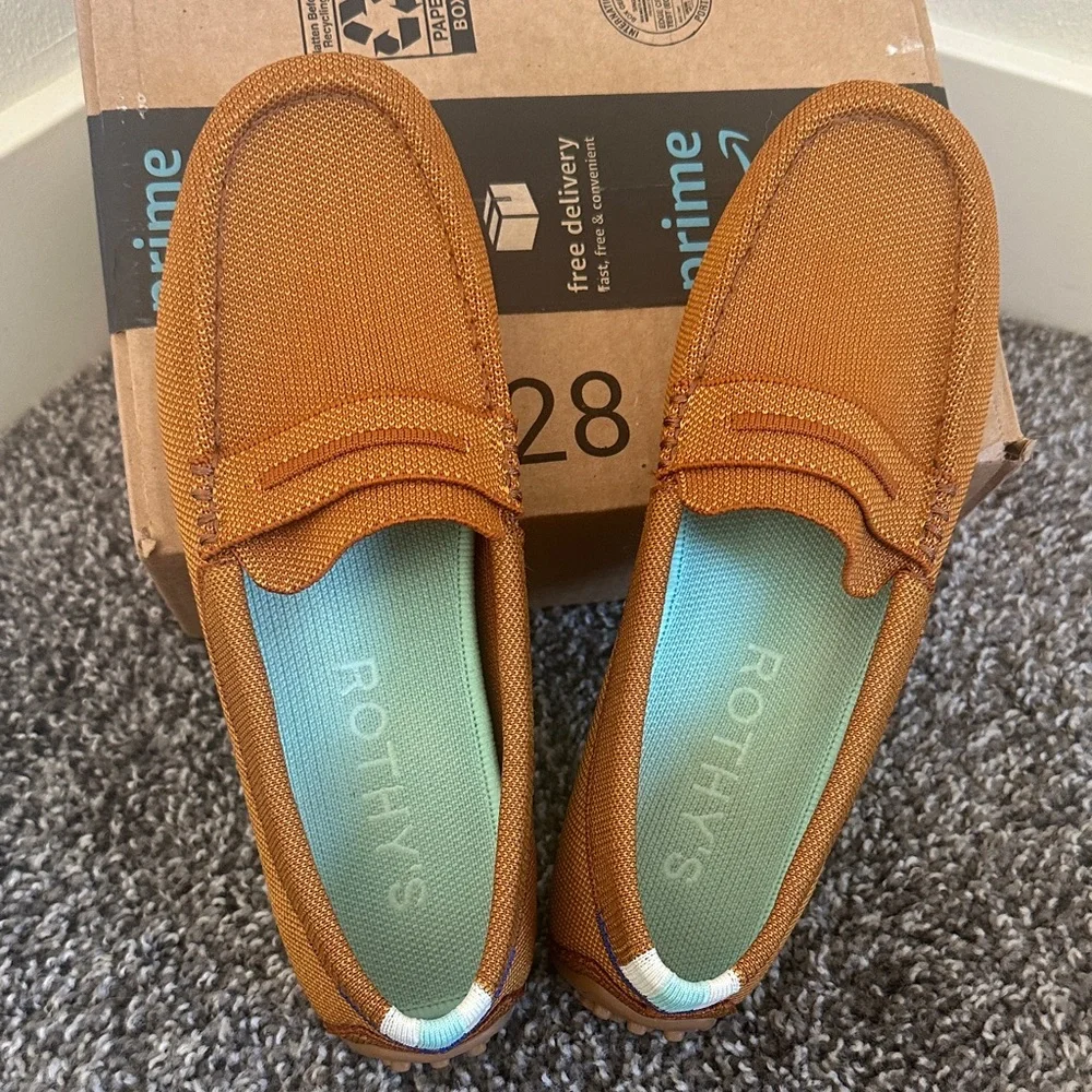 Rothy's Vibrant Orange Loafers - Picture 4 of 4
